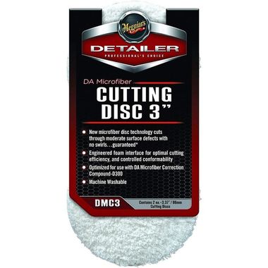 MEGUIARS DA Microfiber Cutting Disc 86mm DMC3